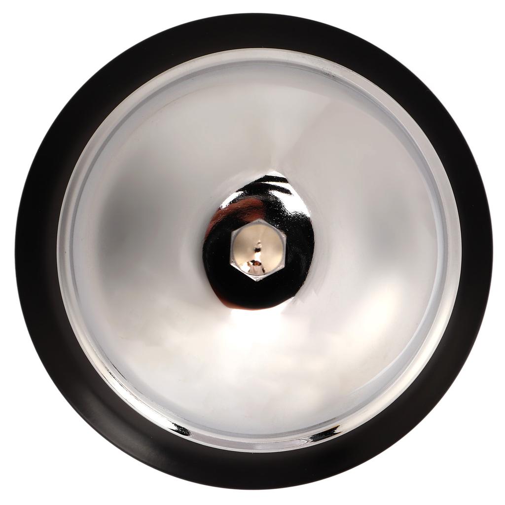 Desk Bell Crisp Ringtones Chrome Polished Alloy Office Bell Compact Structure Call Bell Kitchen Bell for Dining Room Bar