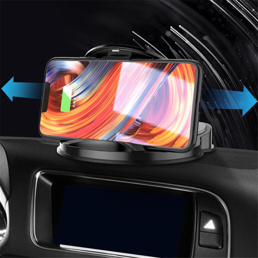 Car Center Console Dashboard Phone Holder Cradle For iPhone 12 11 Pro Max XS XR