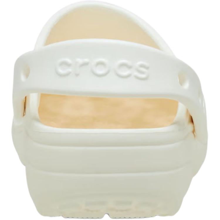 Crocs Classic Clog Comfortable Soft Everyday Versatile Non-Slip Durable Low-Top Sandals Kids sandals White 210943-0WV