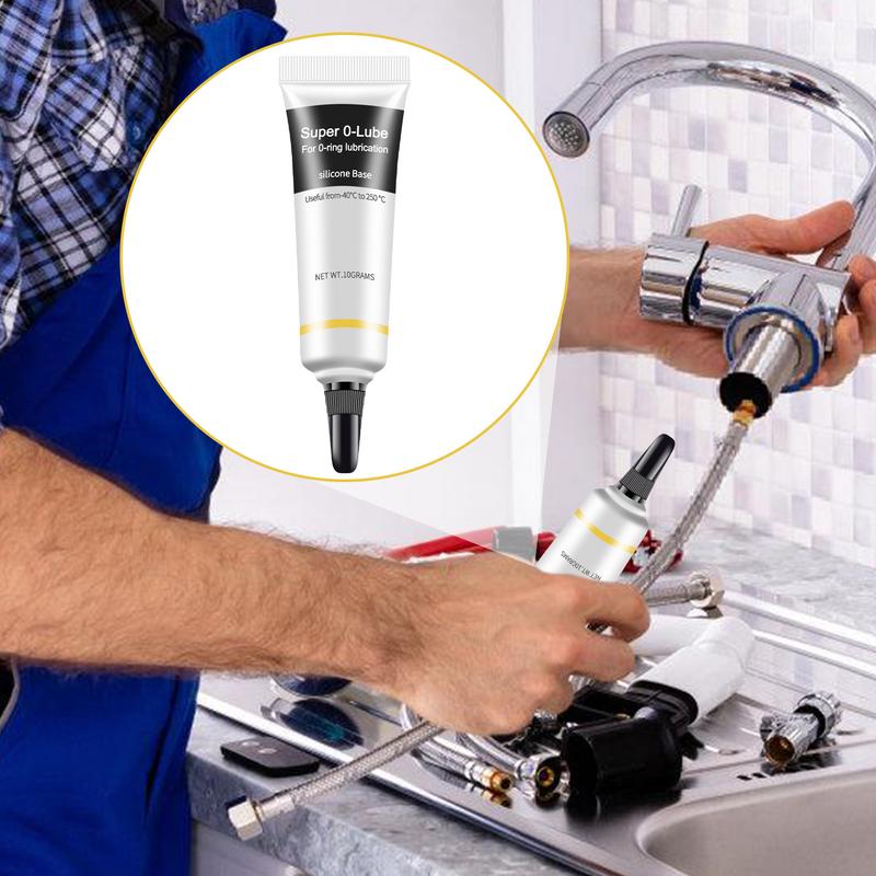 10g Vaselină Siliconică Lubrifiant Hardware Impermeabil O-ring Rulment Roată Dințată Lubrifiere Mașină de Cafea Ulei Lubrifiant Multifuncțional