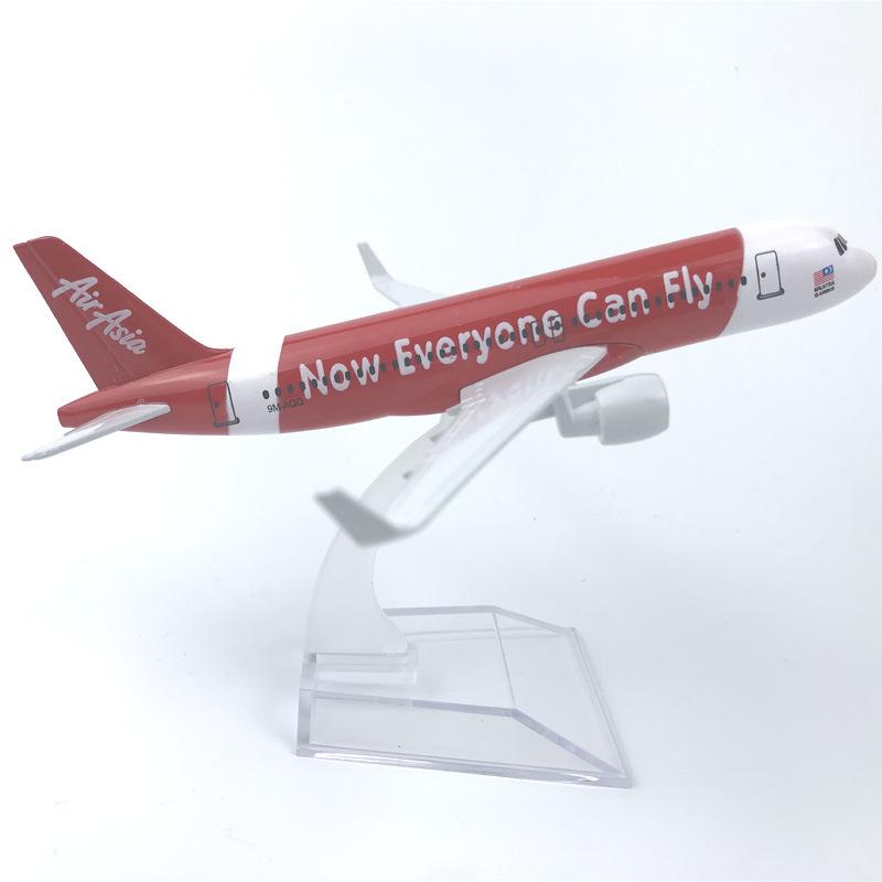 

16CM Alloy Aircraft Model Airbus Asia 320 Collectible With Landing Gear Children s Toy Gift