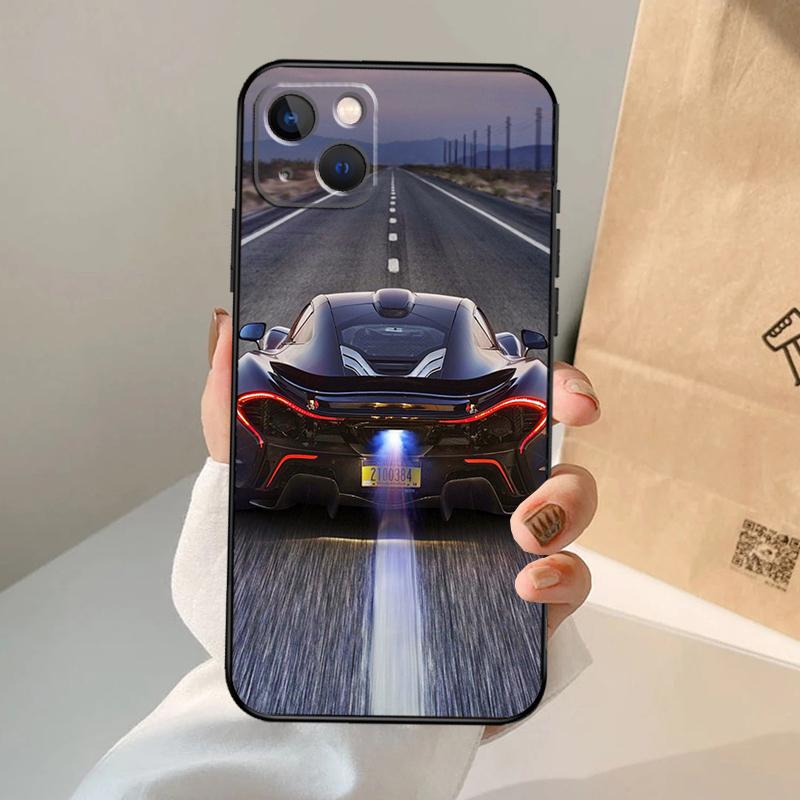 Cool Sports Car Phone Case For iPhone 17 Air 16 15 14 13 11 12 Pro Max 13 12 mini 15 16 Plus 16e Cover Coque