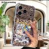 Phone Case: 2D Flat Design, Suitable for iPhone 18 17 16 15 14 13 Pro, Transparent Corners Protective Case, Trendy Style, Christmas and Halloween Gift