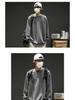 Herren Hoodie mit Rundhalsausschnitt - Neue Herbst/Winter Amerikanische Trendmarke, Lockerer Schnitt, Ohne Kapuze, Lässiges Oberteil