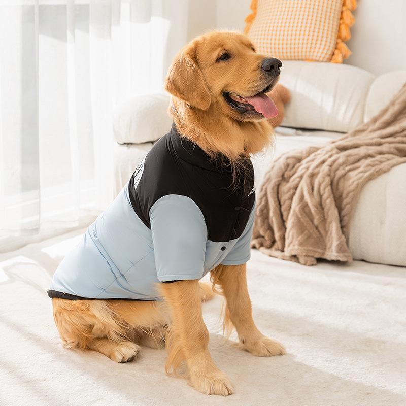 

Warm and Stylish Patchwork Cotton Coats for Medium and Large Dogs 4XL (