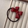 Women's Hair Tie with Rubber Bands, Three-dimensional Bow Headwear, Hair Band, High-elasticity Ponytail Hair Tie, Hair Tie Style