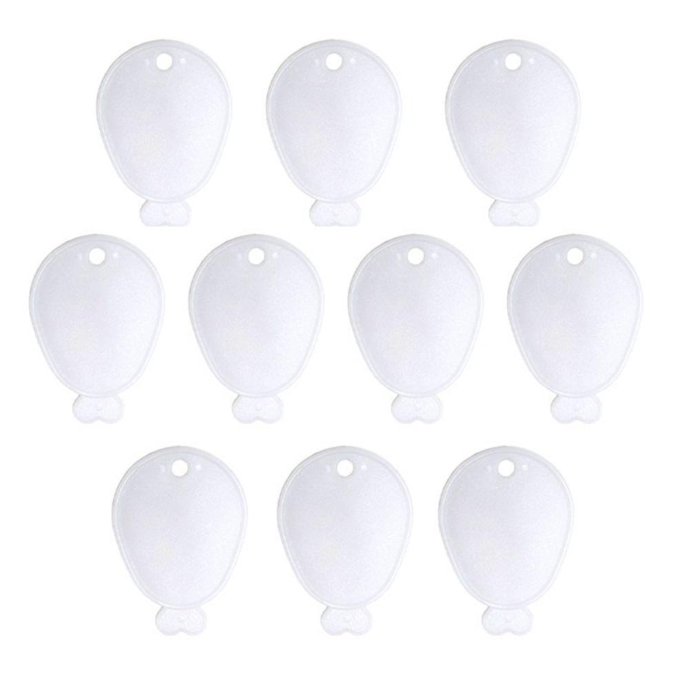 10pcs Cute Plastic Balloon Weights Bright Color Reusable Balloon Hanging Colorful Anti-floating Gravity Blocks Balloon