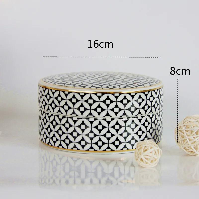 Vintage Ceramic Ornament Large Storage Jar with Lid Handmade General Jar Tea Spice Storage Jar Living Room Vase Decorative Adorn 9940₽