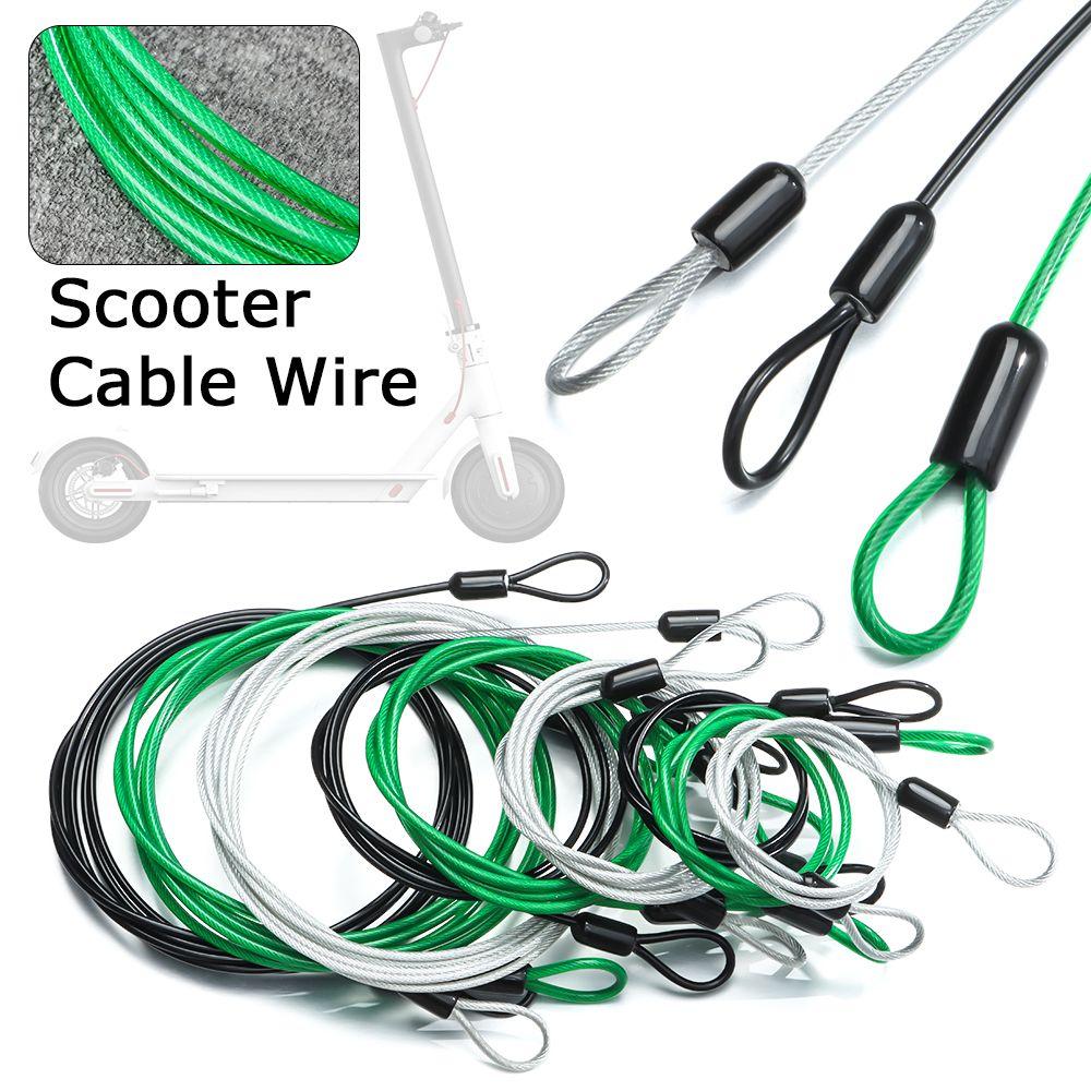 0.5/1/2 Cable Bicycle Lock Anti-theft Ropes Steel Cable Lock Bicycle Accessories Safety Rope Strong MTB Road Bike Lock Rope