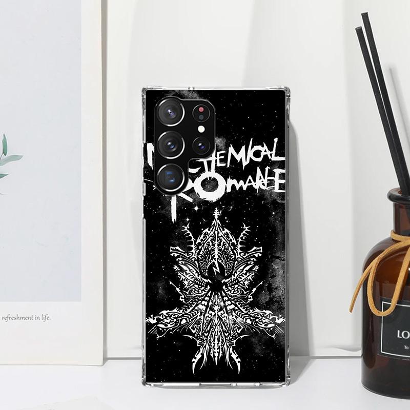 

My Chemical Romance MCR Phone Case For Samsung Galaxy S26 S25 Edge S24 FE S23 S22 Ultra S21 Plus S20 + Art Fundas Back Cover Gal Samsung S21