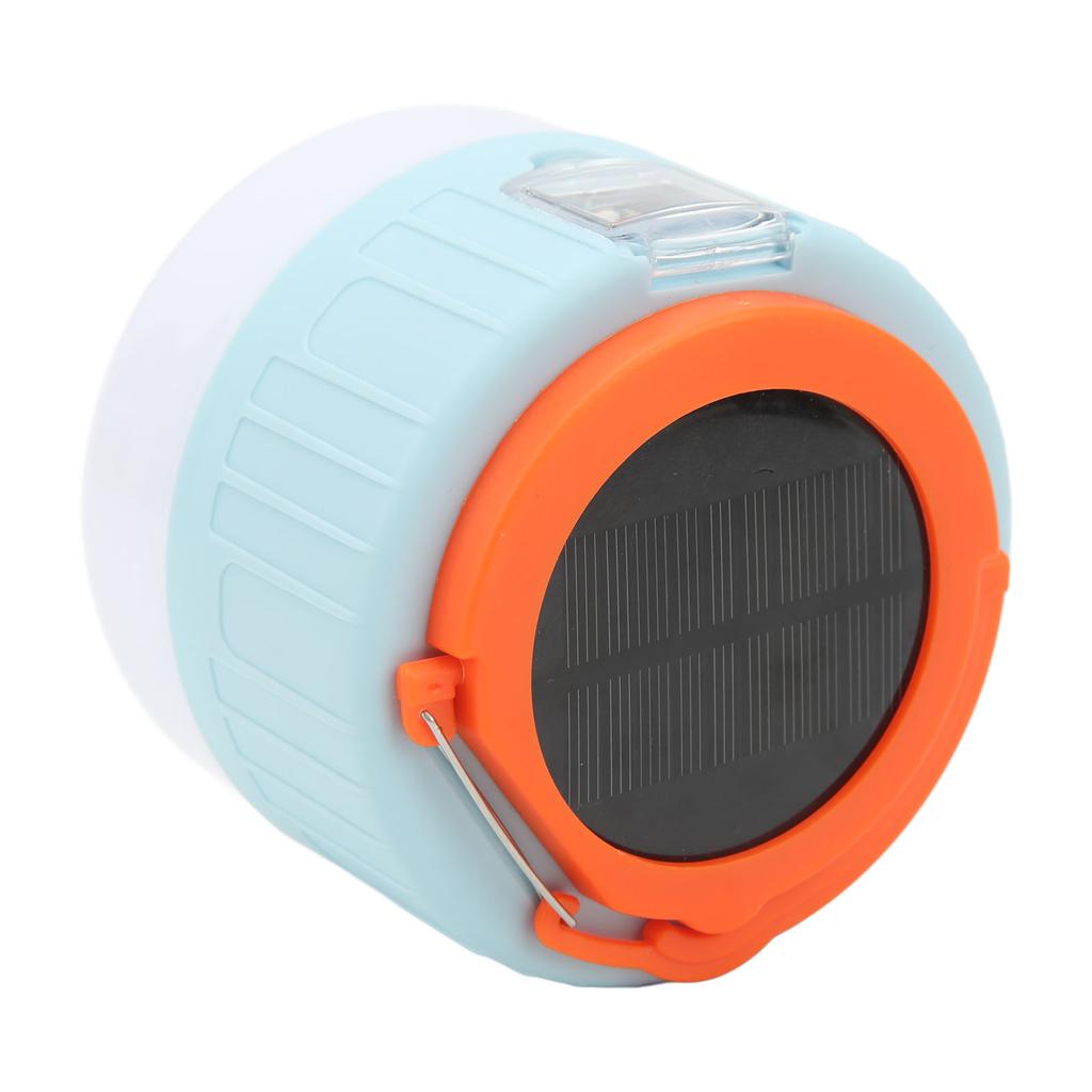 Solar Camping Light Three Mode USB Charging Bright LED Solar Tent Light for Outdoor Emergency
