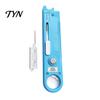 Easy Threading Tool 1/2Pcs 4-In-1 Sewing Threader with Seam Remover, Magnifier & Scale Scale, Multi-Function Magnetic Device for Industrial