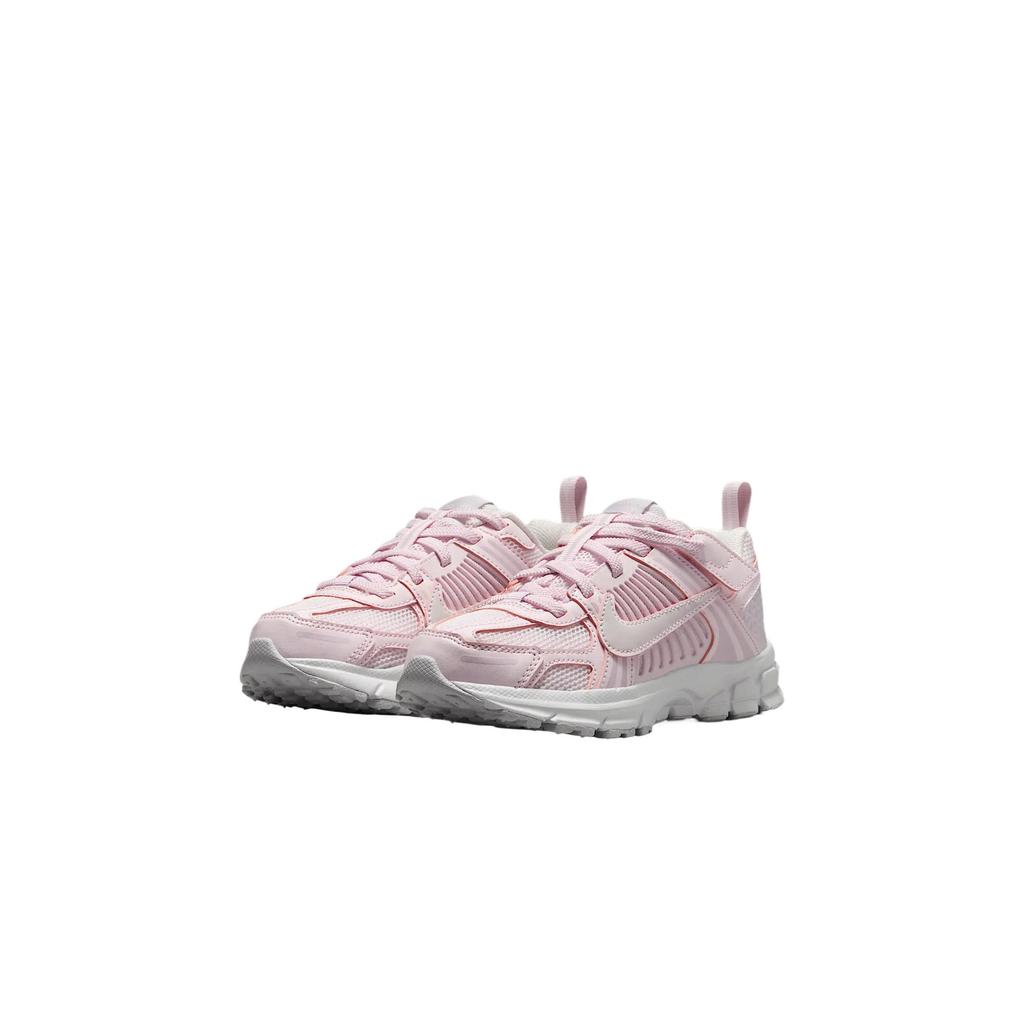 Nike Vomero 5 Breathable Low Top Running Shoes Pink White Kids' Sneakers HF6999-600
