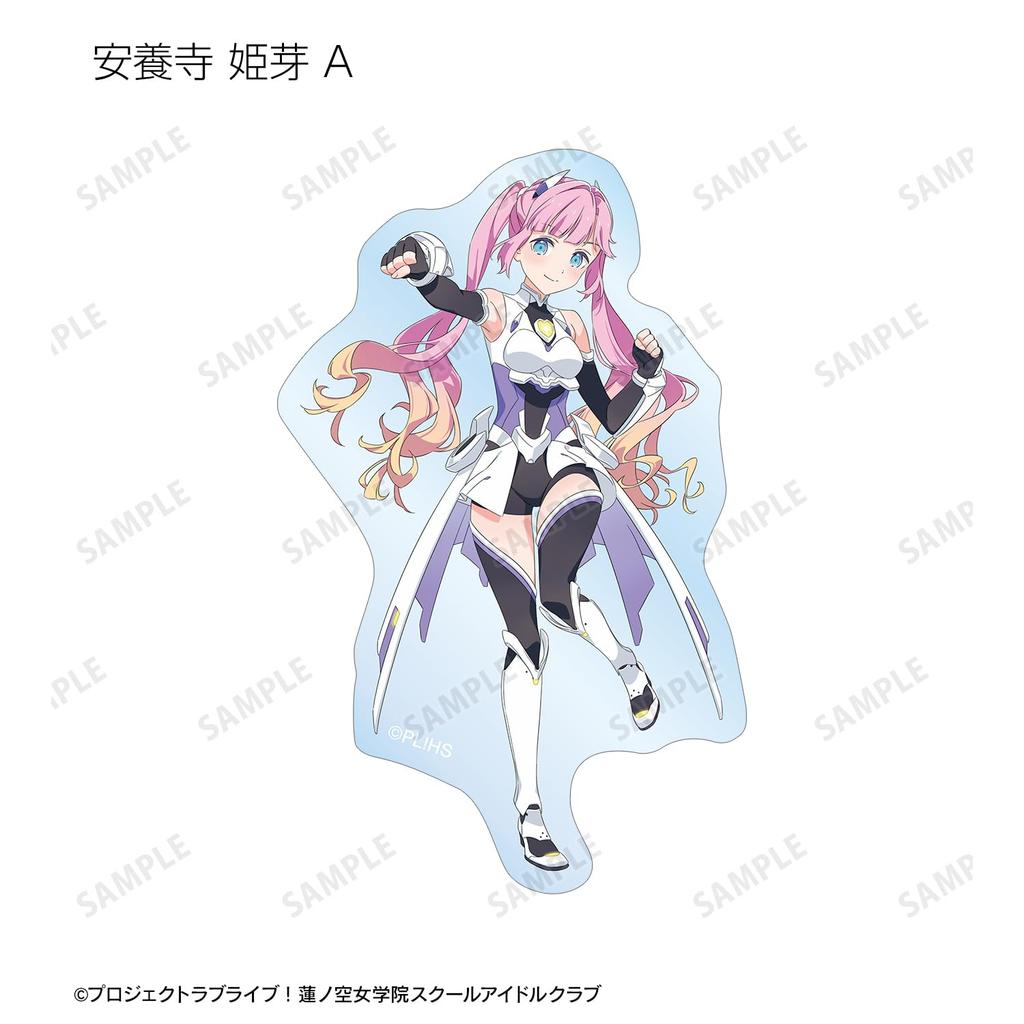 Love Hasunozora Academy School Idol Club Original Drawing Trading Stickers BOX of 10 Live! Girls' Fanfare!!! Die-Cut