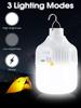 Camping Light Bulb Emergency Night Lighting Flashlight Outdoor Picnic Hanging Pendant Tent Lamp 111mAh USB Rechargeable LED Bulb