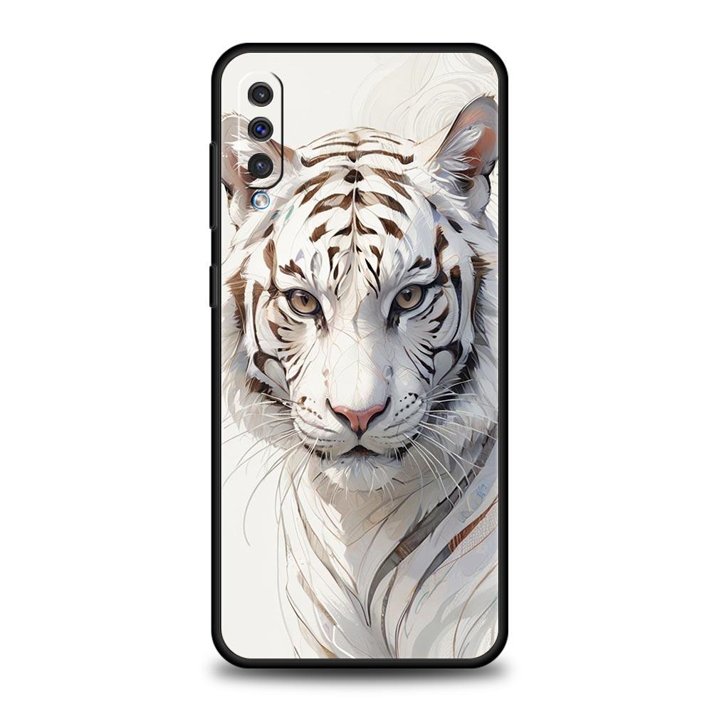 Kunst Tier Tiger Handyhülle Für Samsung A54 A52 A24 A14 A50 A70 A10 A30 A40 A20S A20E A06 A12 A22 A34 A42 A32 5G A04s A16 Hülle