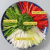 Superfine Green Onion Easy Slicer Shredder Plum Blossom Cut Wire Drawing Vegetable Shredder Kitchen Accessory
