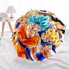 1 PC Automatic Folding Umbrella - Dragon Ball Super Pattern Portable Foldable Design With 8 Ribs Christmas Birthday Gifts