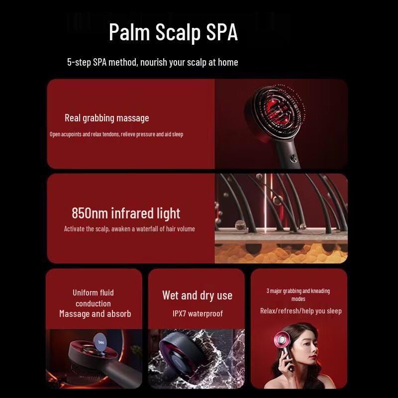 breo S1 Smart Scalp Massager Comb