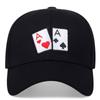 Fashion Hip Hop baseball cap Cotton Snapback Hat Sun Hat Poker Embroidered Golf Hats Outdoory Sports Leisure Caps Dad Hats gorra