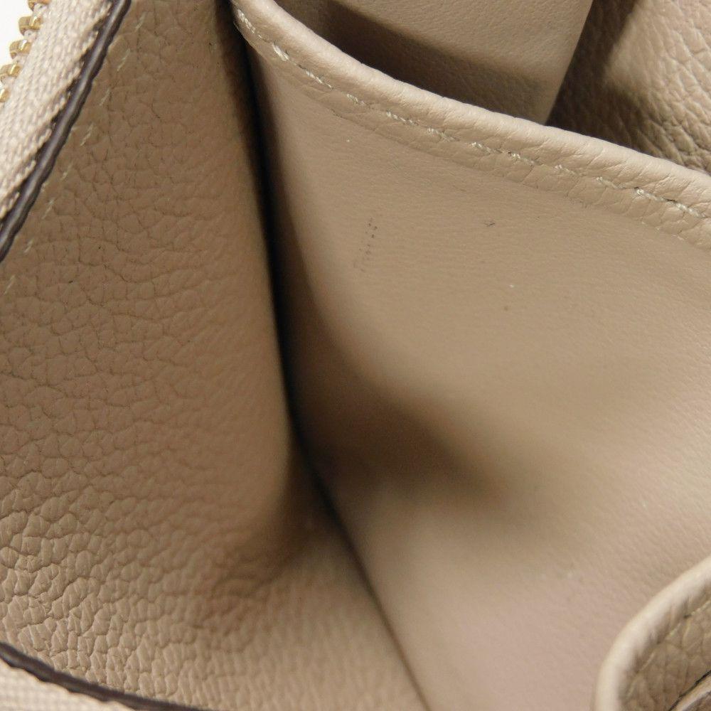 Used 12564 Lockme Zip Around Purse M80100 7943 LV Logo Zip Around RFID LV Signature Green Unisex from Japan AUTHENTIC