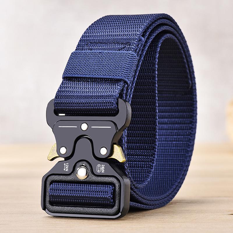 Cross-Border Cobra Tactical Canvas Belt: Men's Military Training & Workwear