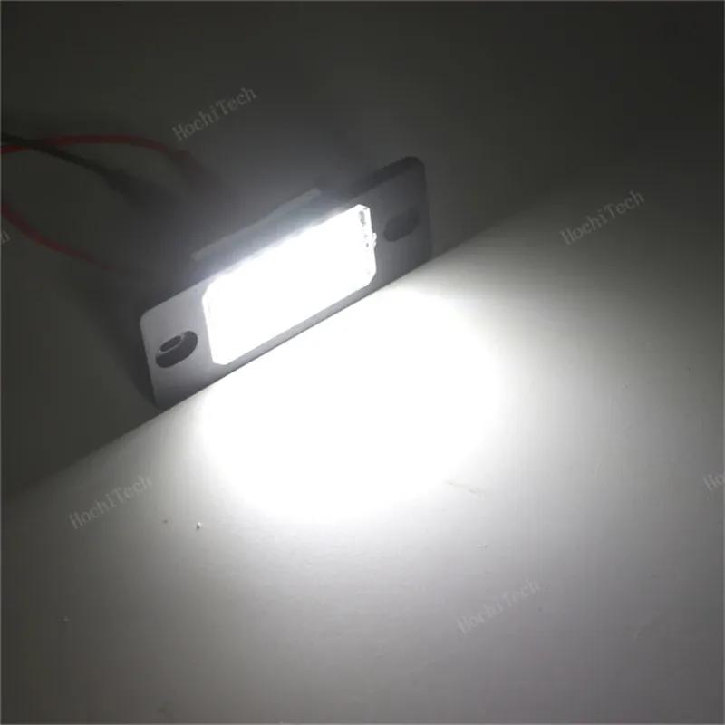 2Pcs Canbus Car LED Number License Plate Light for VW Tiguan 09-12 Golf 5 Touareg MK1 Passat B5.5 Porsche Cayenne 955 957 02-10