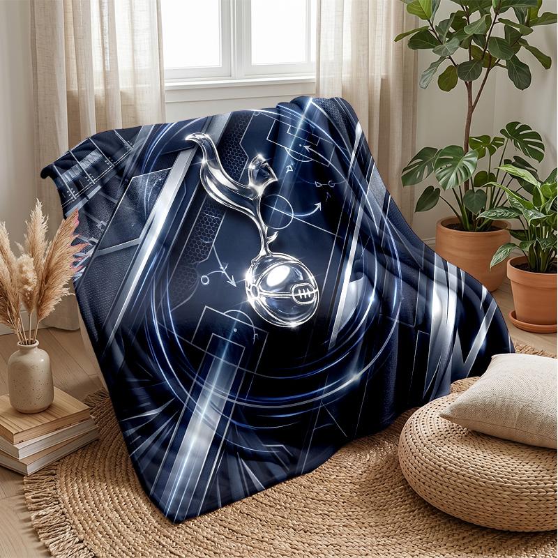 Tottenham Hotspur Theme blanket Soft Flannel Blanket Plush Throw Blanket Cozy Sofa Bed Blanket for Home Decor