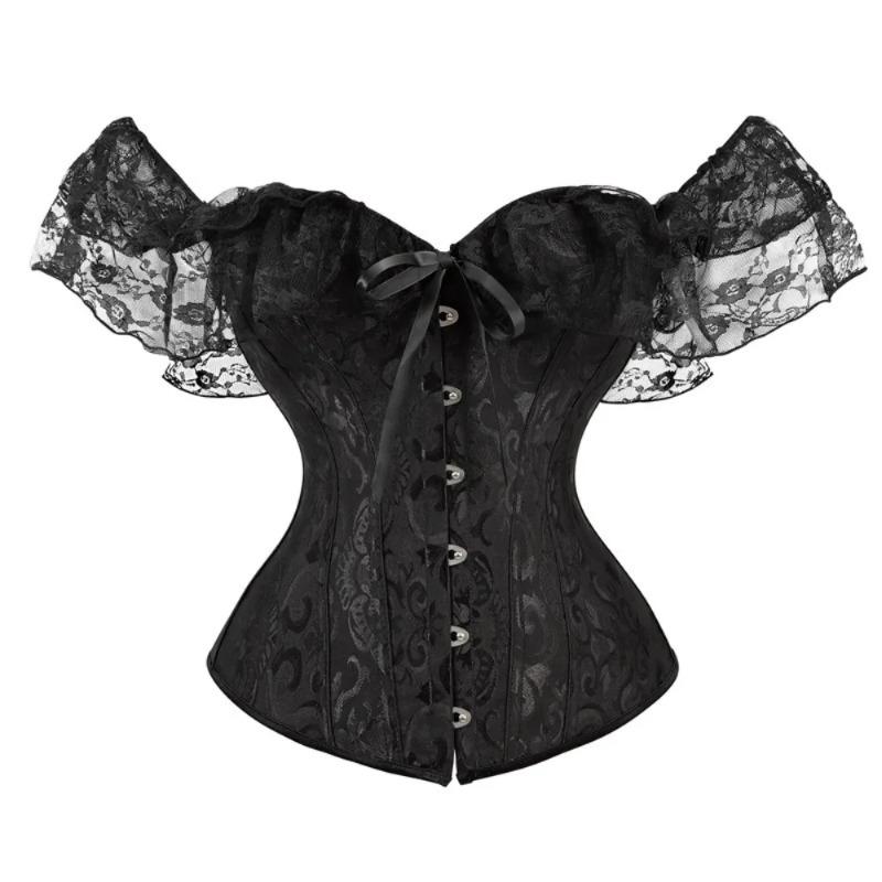Underbust Shapers Corset Waist Trainer Gothic Shapewear Women Clothing Sexy Clothes Vintage Streetwear Party
