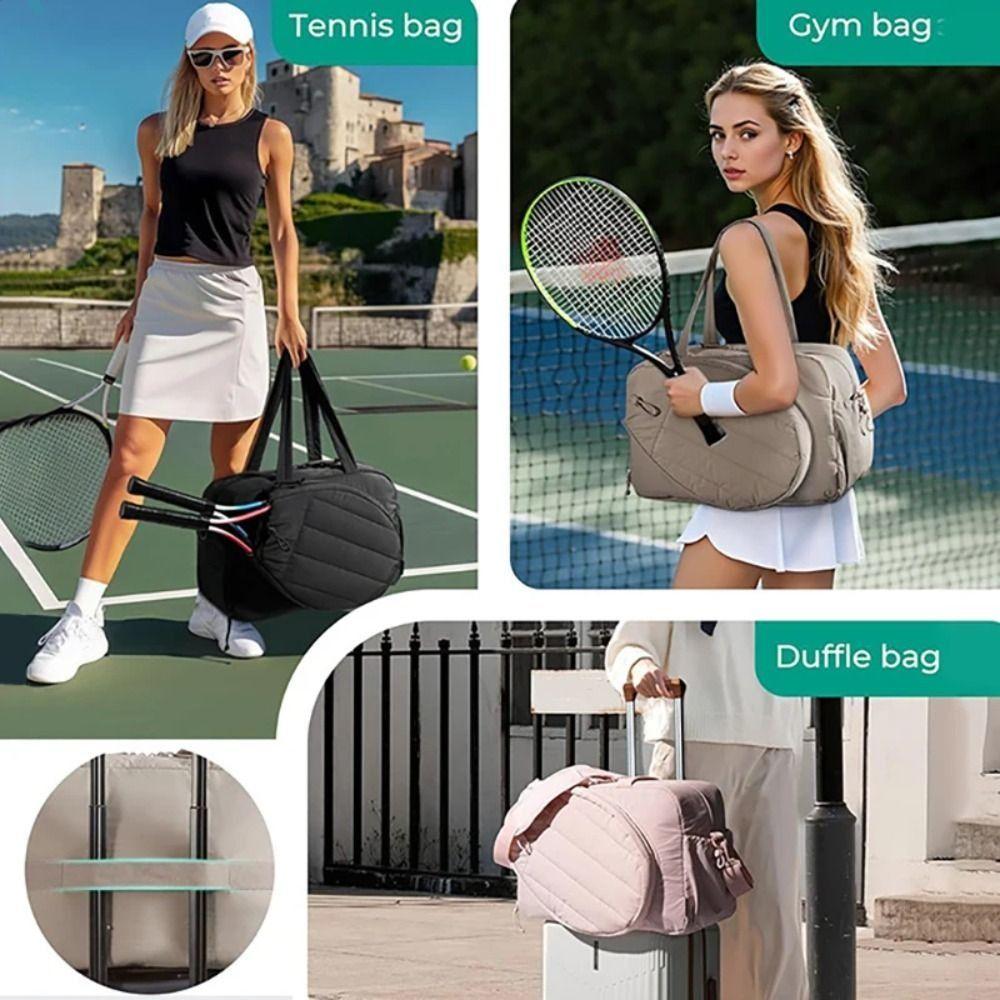 Adjustable Tennis Backpack Waterproof Sports Fitness Bag Racket Storage Tennis Racket Bag  Gym