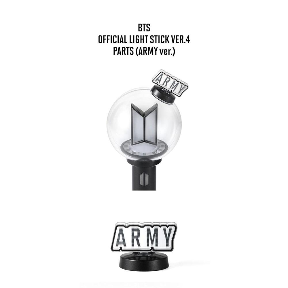 BTS PIEZAS OFICIALES DE BASTÓN DE LUZ VER.4 - PIEZAS DE ARMY BOMB VER.4 (vers. BTS, vers. ARMY)