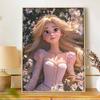 Disney Diamond Painting Kit Unframed, Rapunzel Full Diamond Round, Classic Style Home Decor Craft, Perfect Gift Idea