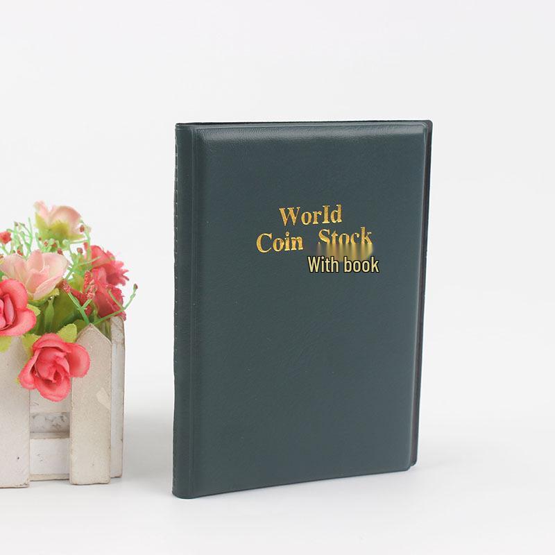60-Pocket Coin Collection Album for Small Coins and Commemoratives