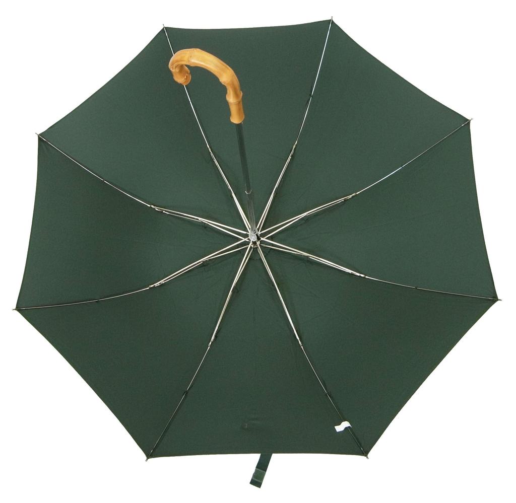 Folding Umbrella Dark Green 8 Rib TELESCOPIC Umbrella TEL12 [Fox Umbrellas] FX-140 [Used]