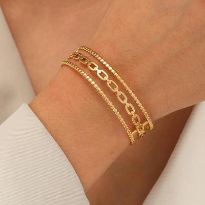 Stainless Steel Adjustable Cross-Border Hollow Bangle for Men & Women - Fashionable Jewelry 
