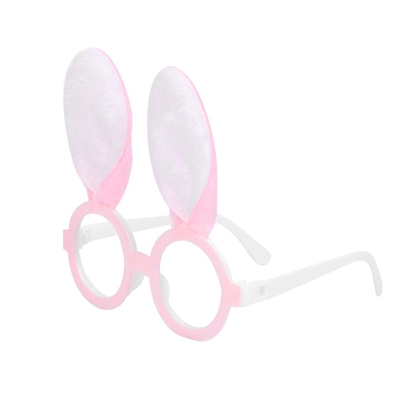 Easter Party Sequin Rabbit Glasses Frames Prop Kids Girls Birthday Party Gift Cute Bunny Ear Glasses Decoration Supplies 2025