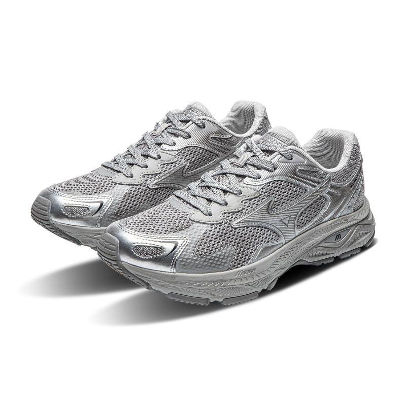 Mizuno Racer S Unisex Low-Top Running Shoes Cloud Grey D1GH253516