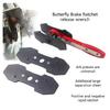 Car Brake Pump Piston Reset Repair Tool Positioning Device with 4 Brake Pad Hook