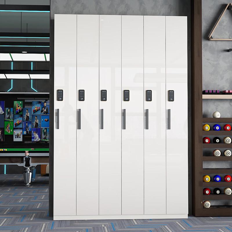 80cm 4-Door Billiard Cue Storage Cabinet with Key Lock