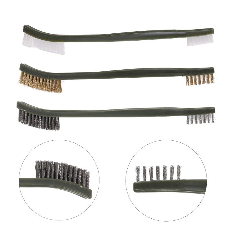 9Pcs Multi-Use Cleaning Brush Set–For Precision Tools, Outdoor Gear, Mechanical Parts&Hobby Model Maintenance,Compact Carry Case