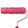 7" Professional Wall Painting Roller, Roller Brush, Rubber Runner, Empaistic Stamping Tool