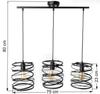 Nowoczesne Lampy Wiszące Loft Spring  2786/Z-B-3