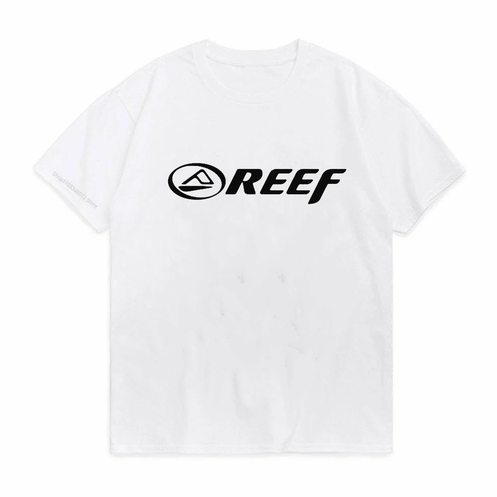 Reef Printing Mens Summer T Shirt Casual Fitness Tshirt Outdoor Running Sport Short Sleeved Tee fashion Harajuku oneck t shirt