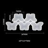 Easter Bunny Design Lollipop Silicone Mold Cute Bow Rabbit Chocolate Candy Mould Cake Decorating Tools for Easter Cupcake Cookie