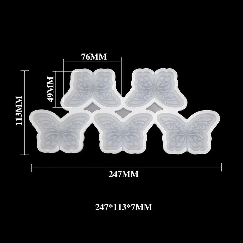 Easter Bunny Design Lollipop Silicone Mold Cute Bow Rabbit Chocolate Candy Mould Cake Decorating Tools for Easter Cupcake Cookie