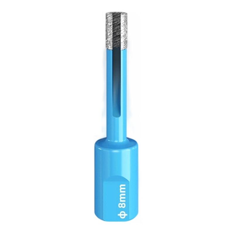 5 Segment Diamantine Coated Hole Opener Drill Bit M10 Thread for Granite Marble Tile Ceramic Smooth Vibration Reduction