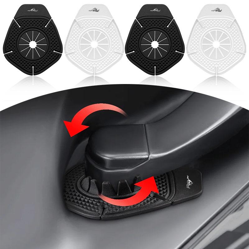 Car Windshield Wiper Protective Cover Dust Wiper Emblem Car Styling For Ford Fiesta Ranger Focus Kuga Mustang S-MAX Transit Mondeo Esco