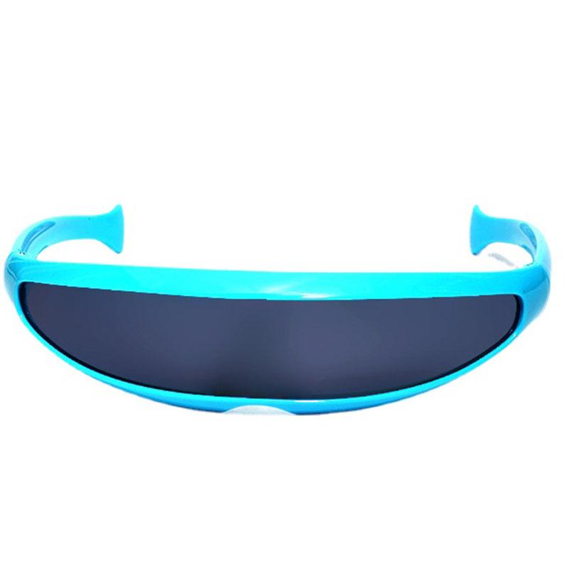 New Cyberpunk Sunglasses Women Men Futuristic UV400 Protection Vintage Designer Shades Gafas De Sol