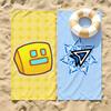 Game G-geometry Dash Towel Towels For Beaches Yoga Studios Gyms Hot Springs Swimming Pools And Picnics