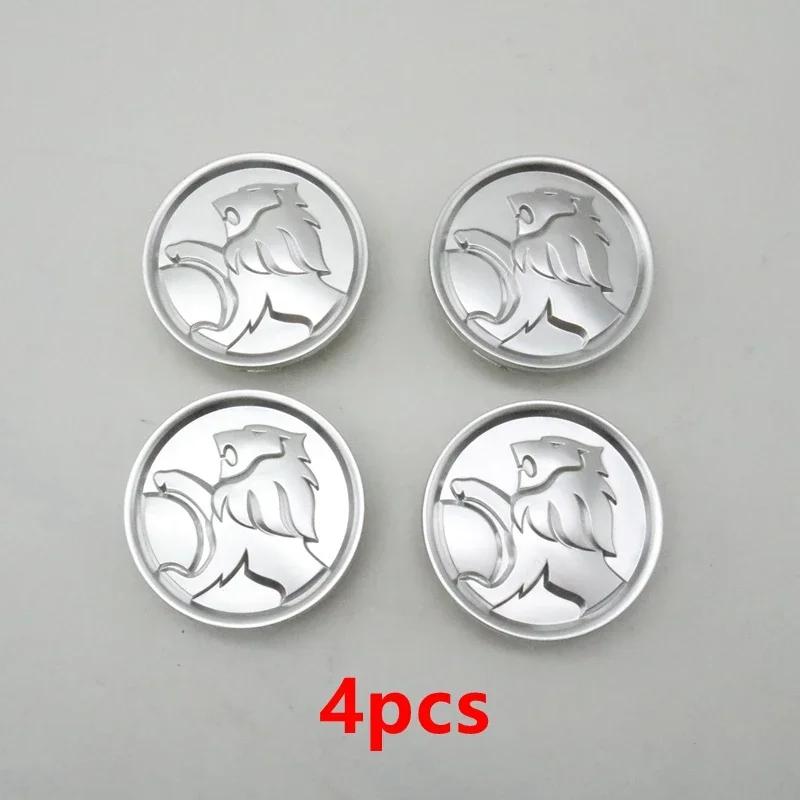 4pcs 60mm Car Logo Emblem Wheel Centre Hub Cap Decorative Badge Cover Silver 92082400 For GM HOLDEN VX SS VT